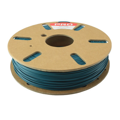 RS PRO 1.75mm Blue Recycled PLA 3D Printer Filament, 500g