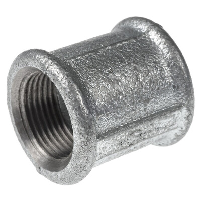 Georg Fischer Galvanised Malleable Iron Fitting Socket, Female BSPP 3/4in to Female BSPP 3/4in