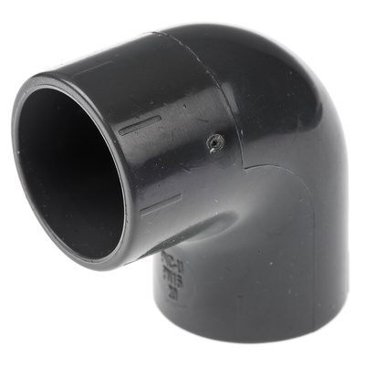 Georg Fischer 90° Elbow PVC Pipe Fitting, 20mm