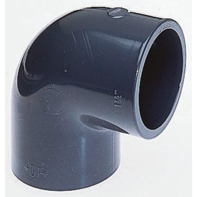 Georg Fischer 90° Elbow PVC Pipe Fitting, 25mm