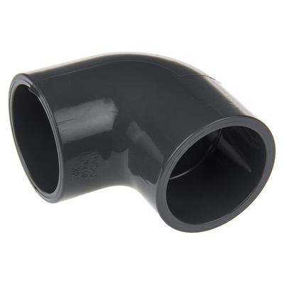 Georg Fischer 90° Elbow PVC Pipe Fitting, 32mm