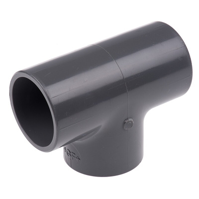 Georg Fischer 90° Equal Tee PVC Pipe Fitting, 32mm