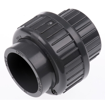 Georg Fischer Straight Union PVC Pipe Fitting, 32mm