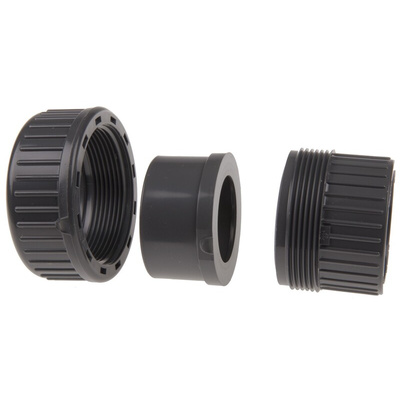 Georg Fischer Straight Union PVC Pipe Fitting, 50mm