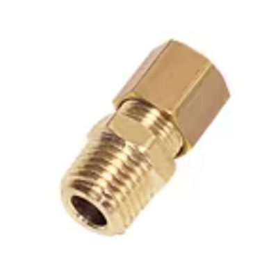 Legris Brass Pipe Fitting, Straight Push Fit Compression Olive, Male BSPT 3/4in BSPT 22mm