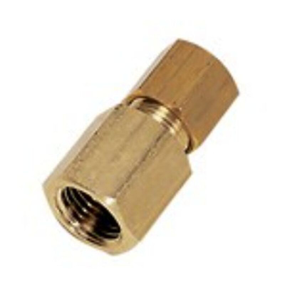 Legris Brass Pipe Fitting, Straight Push Fit Compression Olive, Female BSPP 1/4in BSPP 1/4in 5mm