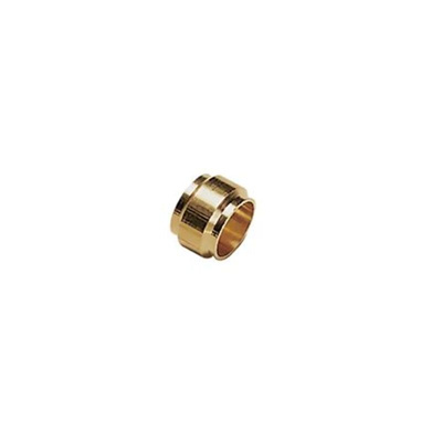 Legris Brass Pipe Fitting, Straight Push Fit Compression Olive 5mm 5mm 5mm