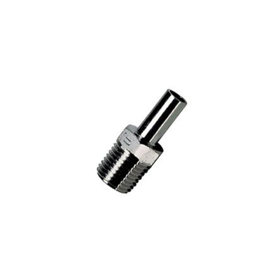 Legris Brass Pipe Fitting, Straight Push Fit Compression Olive BSPT 1/8in BSPT 1/8in 6mm