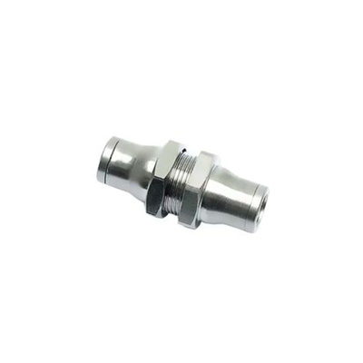 Brass Pipe Fitting, Straight Push Fit Push-Fit to Push-Fit, Male 1/2in 4mm