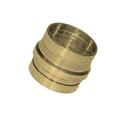 Brass Pipe Fitting, Straight Push Fit Compression Olive