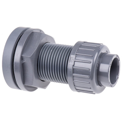 Georg Fischer Straight Tank Adapter PVC Pipe Fitting