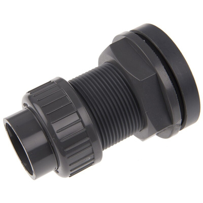 Georg Fischer Straight Tank Adapter PVC Pipe Fitting