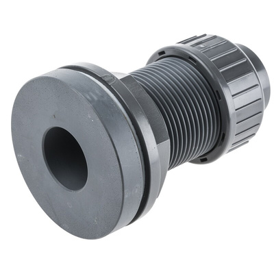 Georg Fischer Straight Tank Adapter PVC Pipe Fitting