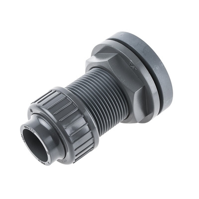 Georg Fischer Straight Tank Adapter PVC Pipe Fitting