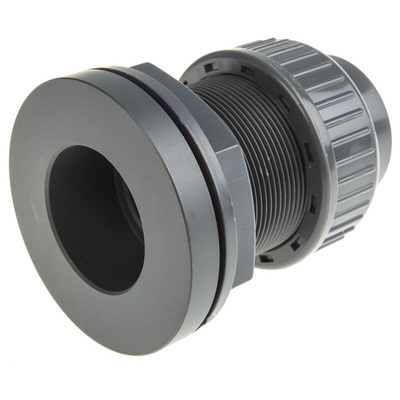 Georg Fischer Straight Tank Adapter PVC Pipe Fitting