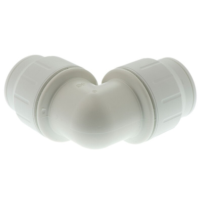 John Guest 90° Elbow PVC Pipe Fitting, 22mm