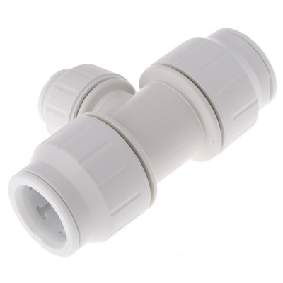 John Guest Reducer Tee PVC Pipe Fitting, 22mm