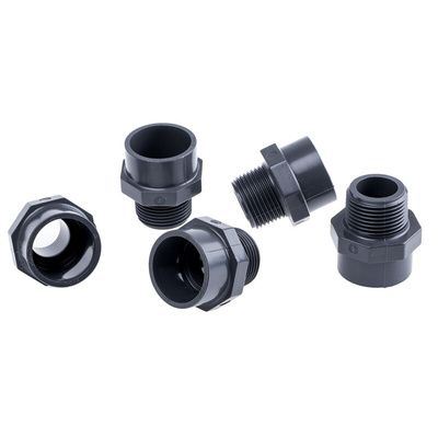 Georg Fischer Straight Adapter PVC Pipe Fitting