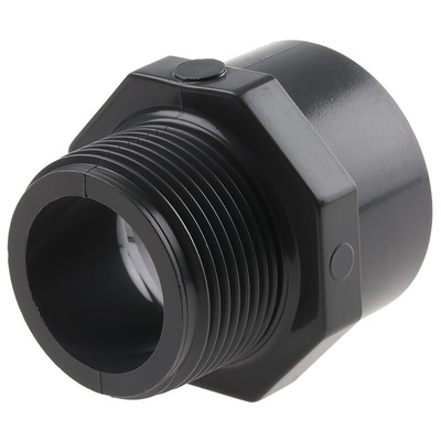 Georg Fischer Straight Adapter PVC Pipe Fitting