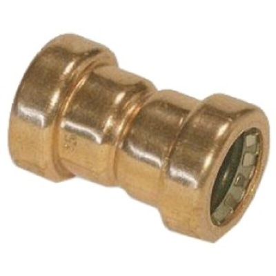 Copper Pipe Fitting, Push Fit Straight Coupler for 15mm pipe