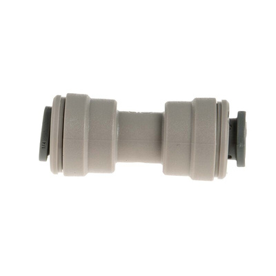 John Guest Acetal Process Fitting 1/4in Straight Connector 1/4 in Push Fit
