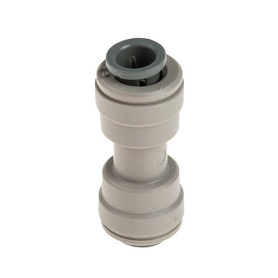 John Guest Acetal Process Fitting 1/4in Straight Connector 1/4 in Push Fit