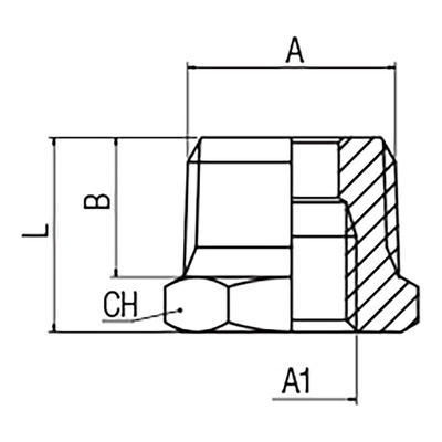 RS PRO Fitting Fitting 1/2in