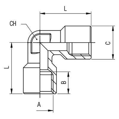 RS PRO Fitting Fitting 1/8in