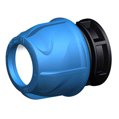 Georg Fischer Straight End Cap PVC Pipe Fitting, 25mm