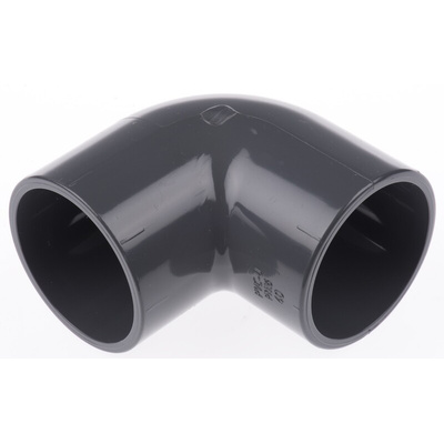 Georg Fischer 90° Elbow PVC Pipe Fitting, 40mm