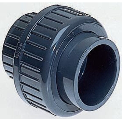Georg Fischer Straight Union PVC Pipe Fitting, 16mm
