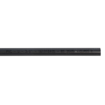 Georg Fischer PVC Pipe, 2m long x 17mm OD, 1.9mm Wall Thickness
