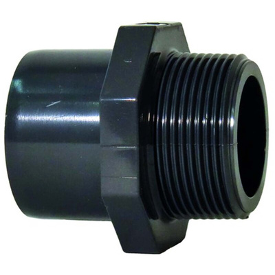 Georg Fischer Straight Adapter PVC Pipe Fitting