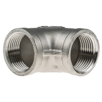 RS PRO Stainless Steel Pipe Fitting, 90° Circular Elbow, Female G 3/4in x Female G 3/4in