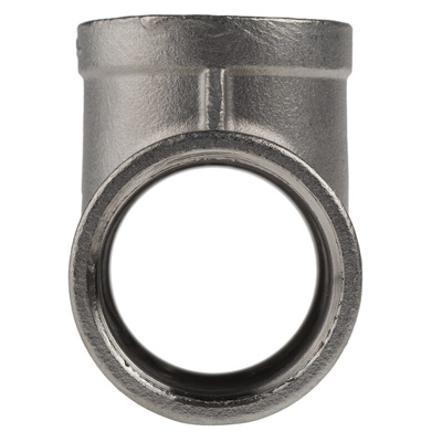 RS PRO Stainless Steel Pipe Fitting, Tee Circular Tee, Female G 1in x Female G 1in x Female G 1in