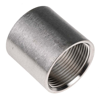 RS PRO Stainless Steel Pipe Fitting Socket, Female G 1-1/4in x Female G 1-1/4in