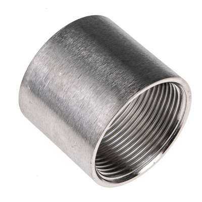 RS PRO Stainless Steel Pipe Fitting Socket, Female G 1-1/2in x Female G 1-1/2in