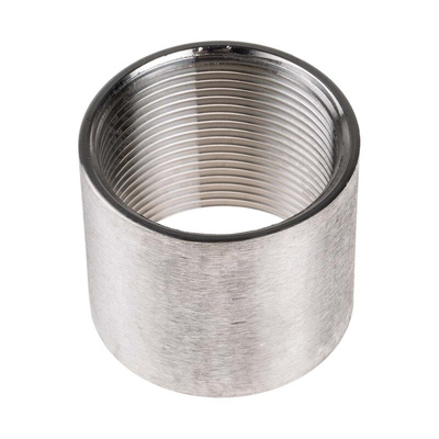 RS PRO Stainless Steel Pipe Fitting Socket, Female G 1-1/2in x Female G 1-1/2in
