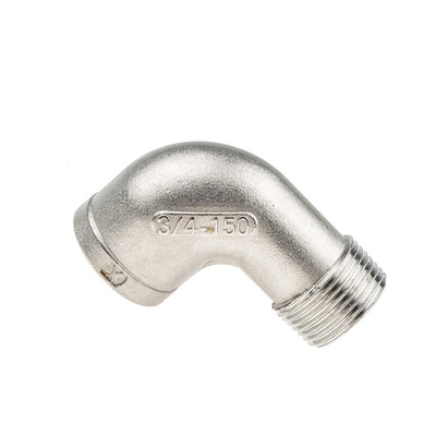 RS PRO Stainless Steel Pipe Fitting, 90° Circular Elbow, Female R 3/4in x Male R 3/4in