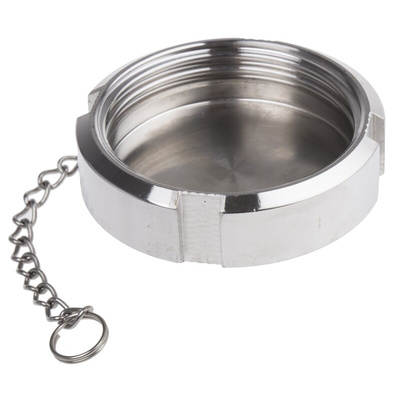 RS PRO Stainless Steel Pipe Fitting, Straight Circular Fitting 49mm