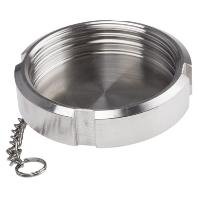 RS PRO Stainless Steel Pipe Fitting, Straight Circular Fitting 62mm