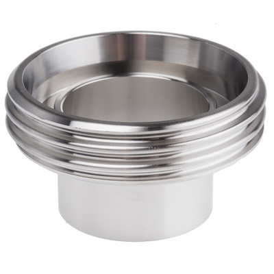 RS PRO Stainless Steel Pipe Fitting, Straight Circular Fitting 32mm