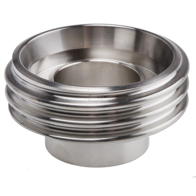 RS PRO Stainless Steel Pipe Fitting, Straight Circular Fitting 20mm