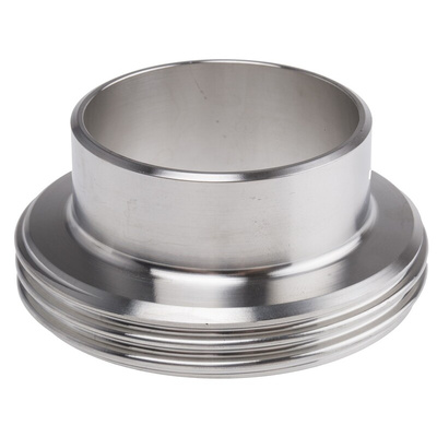 RS PRO Stainless Steel Pipe Fitting, Straight Circular Fitting 50mm