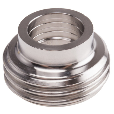 RS PRO Stainless Steel Pipe Fitting, Straight Circular Fitting 22.2mm