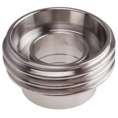 RS PRO Stainless Steel Pipe Fitting, Straight Circular Fitting 22.2mm
