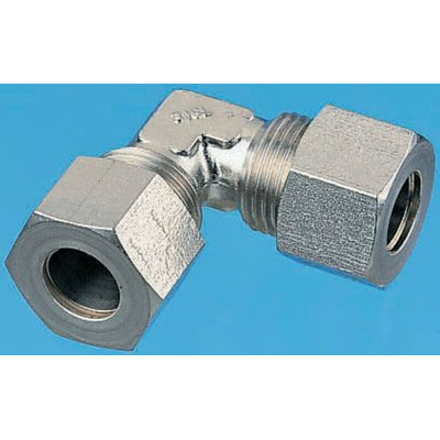 Legris Stainless Steel Pipe Fitting, 90° Elbow
