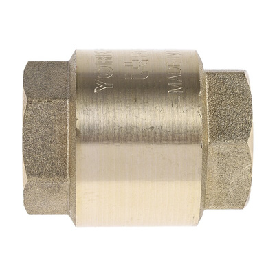 RS PRO Brass Single Check Valve, BSPP 3/4in, 12 bar