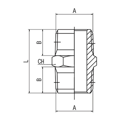 RS PRO Fitting Fitting 1/4in