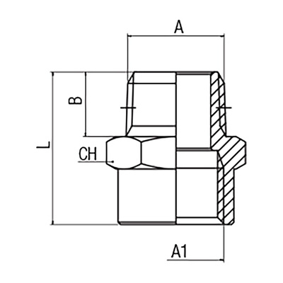 RS PRO Fitting Fitting 1/4in